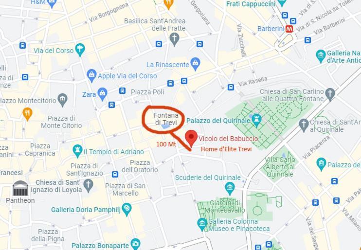 Home D'Elite Trevi Fountain Roma Exterior foto